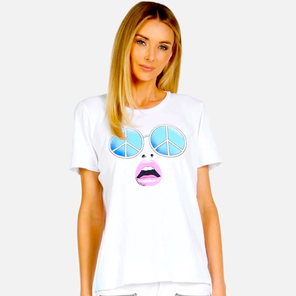 NEW LAUREN MOSHI CROFT X RETRO PEACE FACE